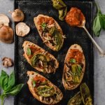 bruschette con ragu di lenticchie veggiesituation
