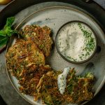 frittelle di verdure ed erbette vegan