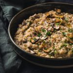 risotto ai funghi vegano